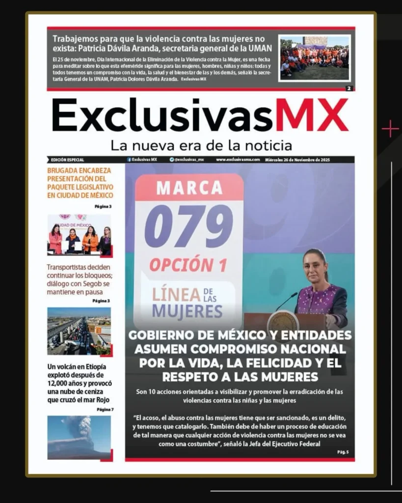 Portada MX 26 Noviembre