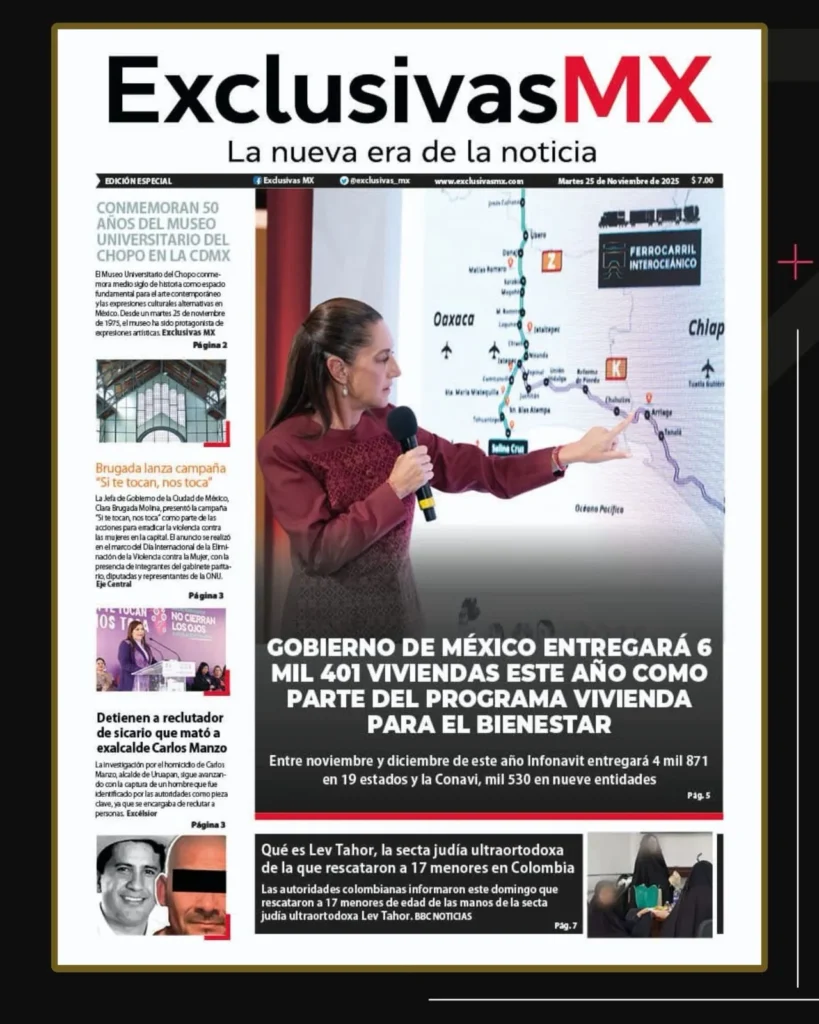 Portada MX 25 Noviembre